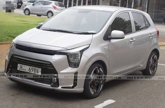 모닝 페이스리프트 예상도(사진: HITEKRO)