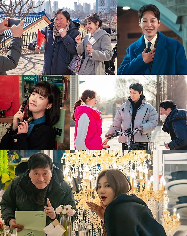 '비밀의 여자' 흥폭발 촬영장