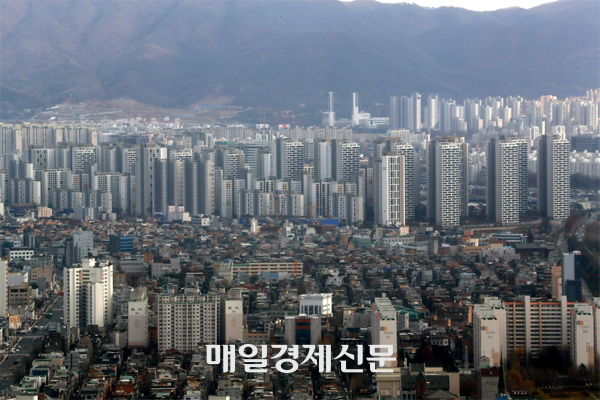 서울 송파구 가락동 일대 아파트 단지들의 모습. [매경DB]