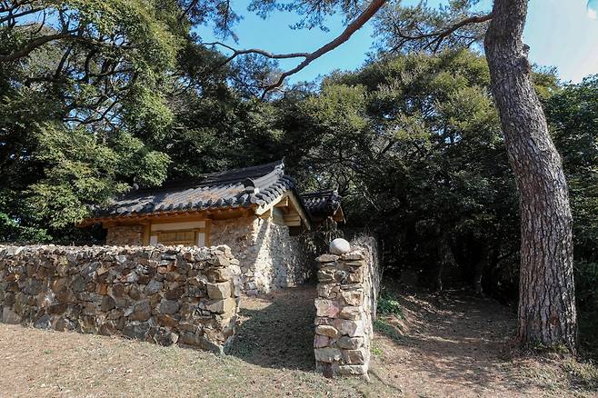 진리성황당의 상당 [사진/진성철 기자]