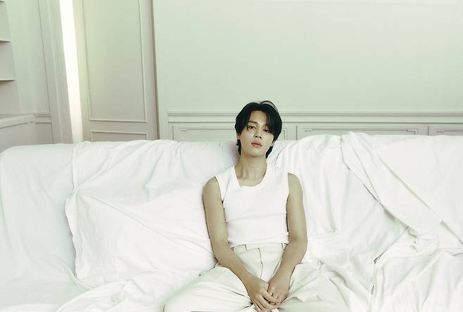 Jimin's concept photo for his first solo album "Face" (Big Hit Music)