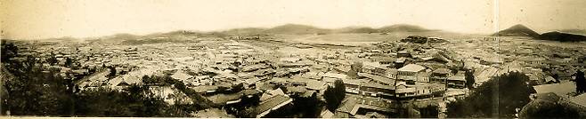 1932년 목포 시내 전경 (목포근대역사문화공간 아카이브 제공)