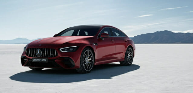 더 뉴 메르세데스-AMG GT 43 4MATIC+ 다이내믹 레드 블로썸 (사진=메르세데스-벤츠 코리아)