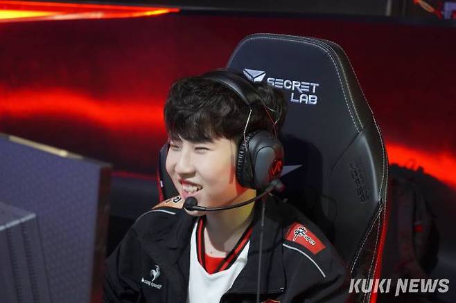 농심 레드포스 ‘바이탈’ 하인성.&nbsp; &nbsp;쿠키뉴스DB