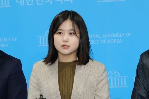 발언하는 박지현 전 비대위원장/ 사진 = 연합뉴스