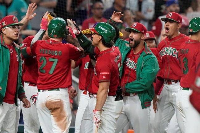 멕시코 야구대표팀. ⓒ AP=뉴시스