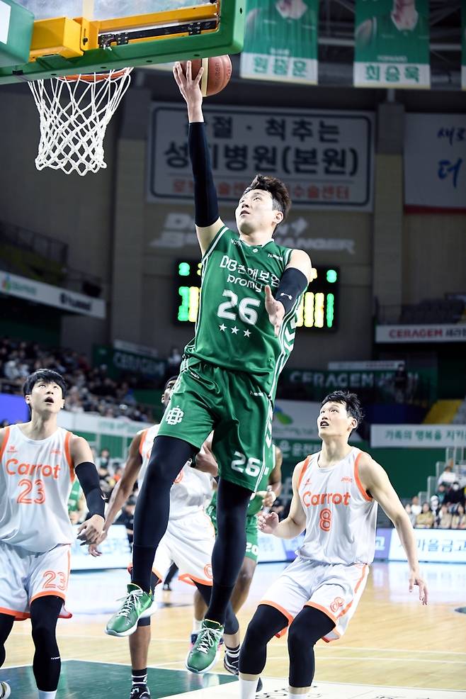 DB 강상재의 슛 [KBL 제공. 재판매 및 DB 금지]