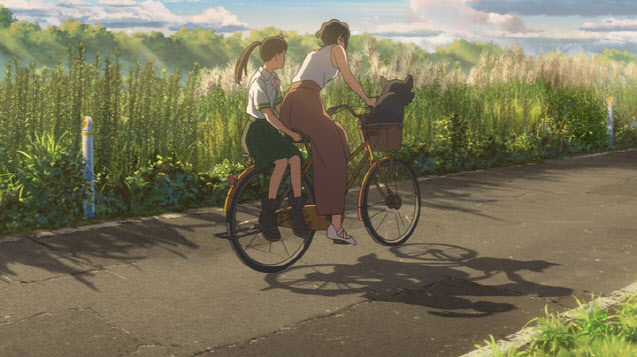 ‘너의 이름은.’으로 국내에서도 뜨거운 사랑을 받은 신카이 마코토 감독의 신작 애니메이션 영화 ‘스즈메의 문단속’의 한 장면(사진=쇼박스 제공).