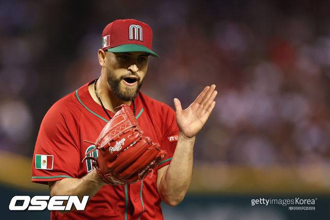 [사진] 월드베이스볼클래식 멕시코 대표팀 패트릭 산도발. ⓒGettyimages(무단전재 및 재배포 금지)