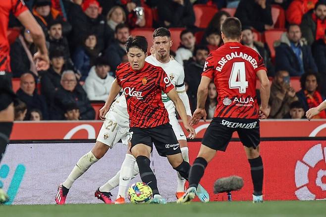 ▲ 이강인(가운데)