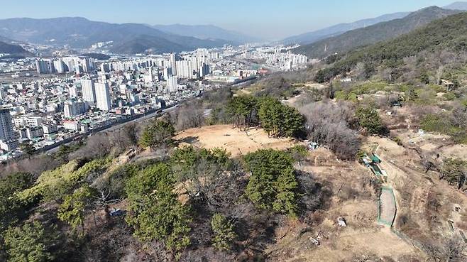 양산 다방동 패총 2차 발굴조사 전경. *재판매 및 DB 금지