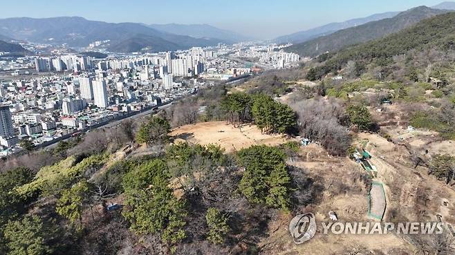 양산 다방동 패총 전경 (양산=연합뉴스) 경남 양산시가 2021년부터 발굴조사를 하는 다방동 패총 전경. 2023.3.20 [양산시 제공. 재판매 및 DB 금지] seaman@yna.co.kr