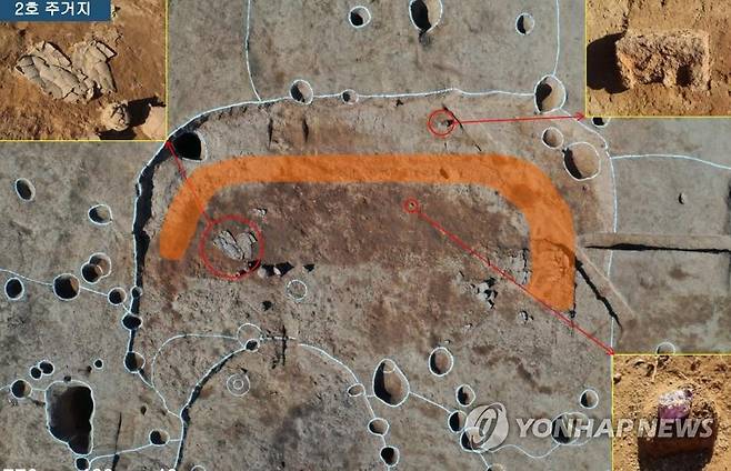 양산 다방동 패총 주거지 유적 (양산=연합뉴스) 경남 양산시가 2021년부터 발굴조사를 하는 다방동 패총 주거지 유적. 2023.3.20 [양산시 제공. 재판매 및 DB 금지] seaman@yna.co.kr