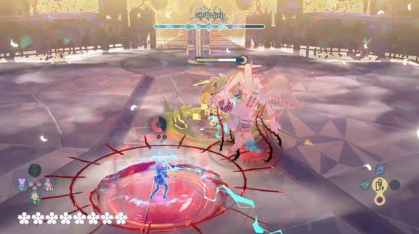 - 가시 바인드로 상대를 속박한 사이 체셔로 공격하는 것이 기본 전투 요령