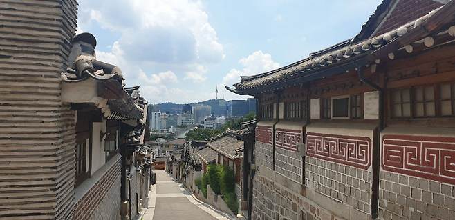 북촌한옥마을.
