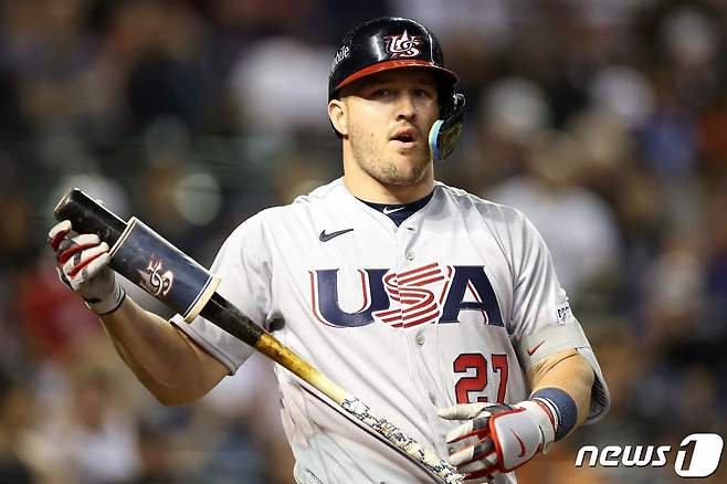 마이크 트라웃. ⓒ AFP=뉴스1