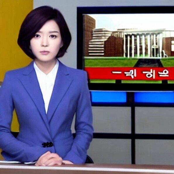 장면 3. 뉴스 / 필자가 AI를 사용해 만든 그림 출처 : https://picsart.com