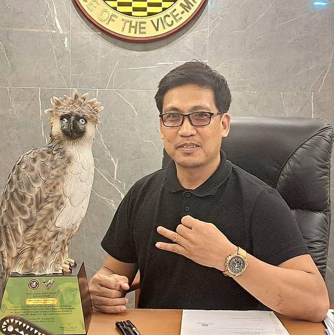 아본 도말라온 필리핀 프리에토디아즈시 부시장 [김연홍 한국산업인력공단 필리핀 EPS 센터장 제공]