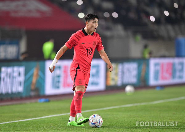 오현규(한국 남자축구 국가대표팀). 서형권 기자