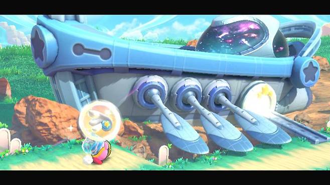 마버로아를 위해 우주선의 부품을 모으자