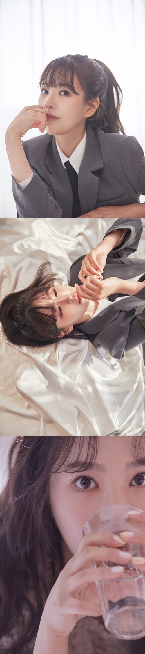 가수 김도희의 새 프로필 사진이 공개됐다. 사진=케이에이치컴퍼니