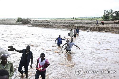 사이클론 '프레디' 강타한 아프라카 말라위 [AP 연합뉴스 자료사진, 재판매 및 DB 금지]