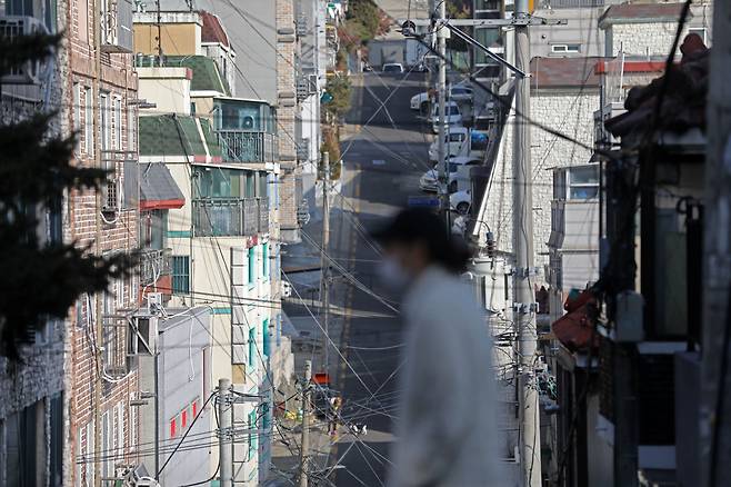 지난달 15일 오후 서울 시내의 빌라 밀집지역. /뉴스1