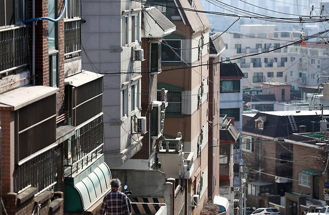 지난달 15일 오후 서울 시내의 빌라 밀집지역. /뉴스1