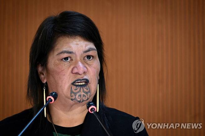 나나이아 마후타 뉴질랜드 외교부 장관 [로이터 연합뉴스 자료사진. 재판매 및 DB 금지]