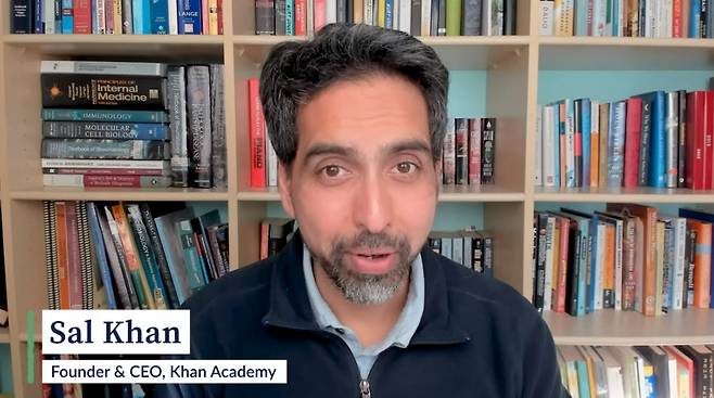 칸아카데미 설립자 겸 CEO 살 칸