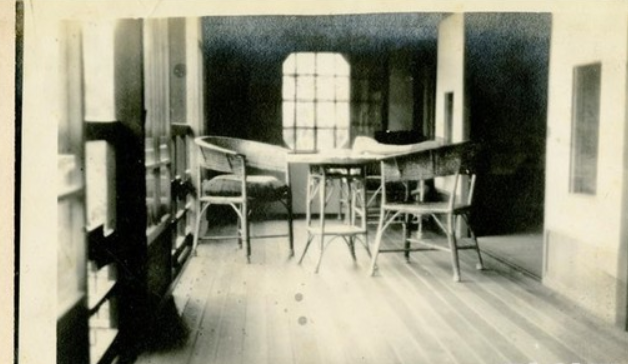 1930년대 재조일본인이 대전 보문산에 지은 근대식 별장 실내 모습. 대전시 제공