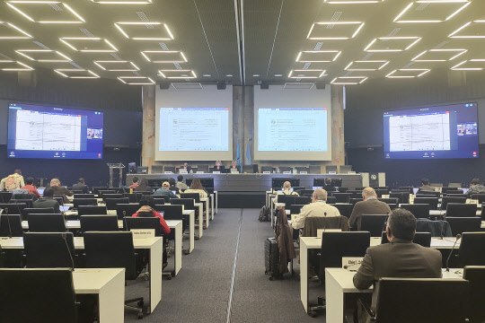 스위스 제네바에서 ITU-T SG 13 회의가 열리고 있다. KT 제공