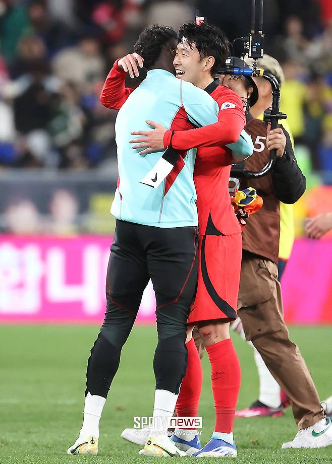 ▲ 다빈손 산체스 손흥민 ⓒ곽혜미 기자