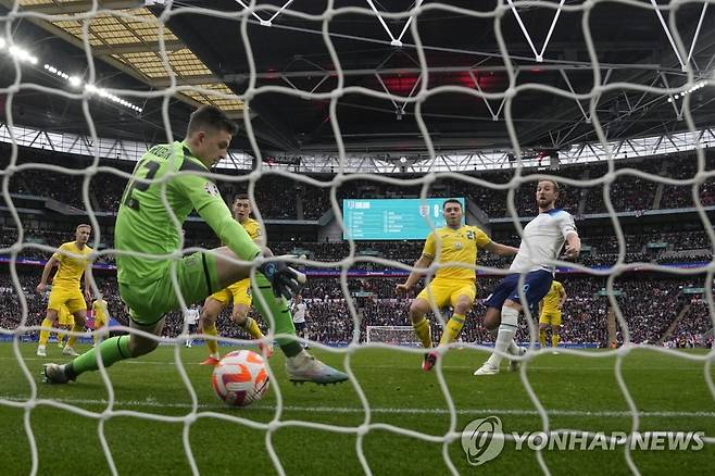 케인의 득점 장면 [AP=연합뉴스]