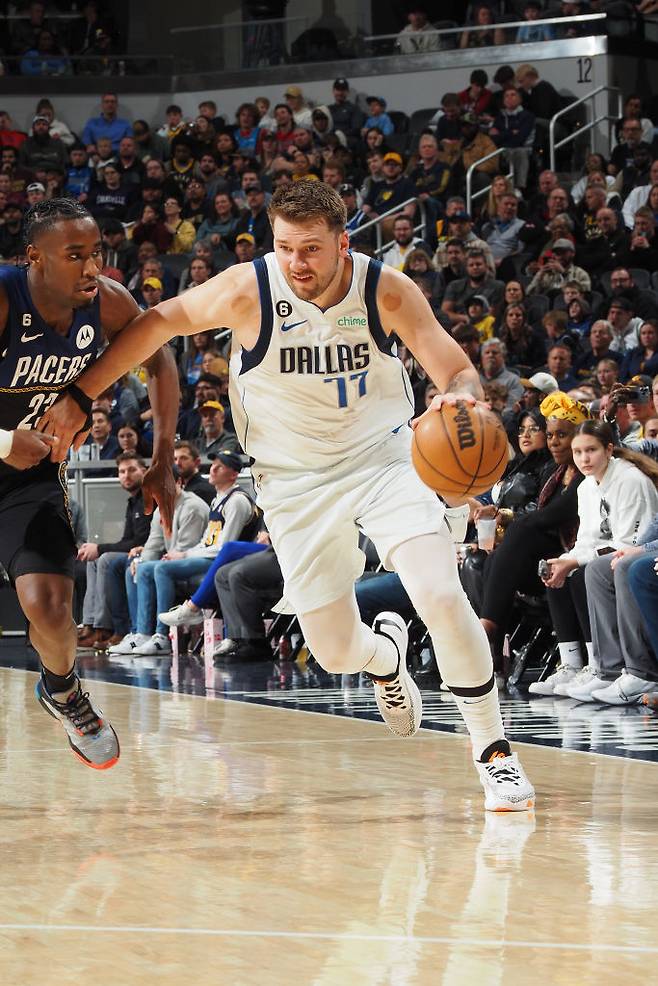 환상적인 3쿼터를 보낸 루카 돈치치의 모습. 게티이미지 제공