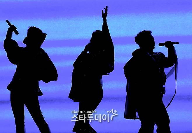 뮤지컬 ‘맘마미아’ 커튼콜 장면.