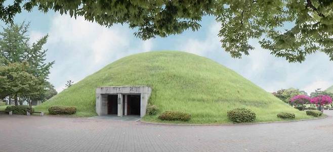 천마총 전경 [문화재청 제공. 재판매 및 DB 금지]