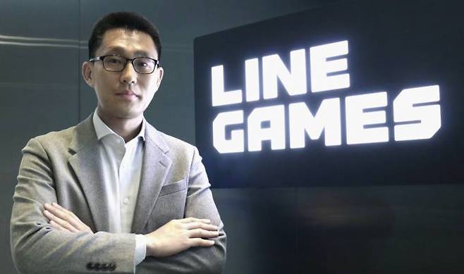 라인게임즈 박성민 대표이사.&nbsp; &nbsp;라인게임즈