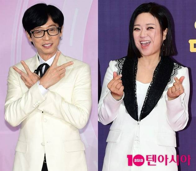 유재석, 김숙. / 사진=텐아시아DB