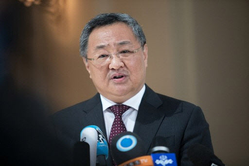 푸콩 EU 주재 중국 대사 (사진=AFP)
