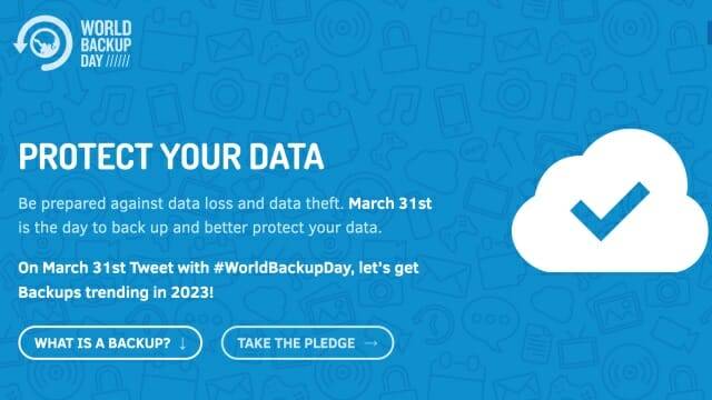 2011년 처음 지정된 세계 백업의 날이 올해 12주년을 맞았다.