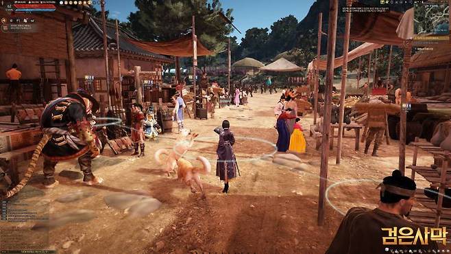 민속촌에 방문한 느낌을 주는 아침의 나라