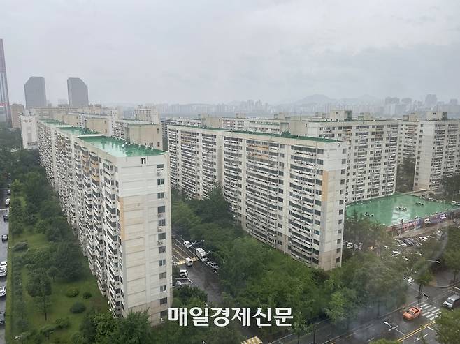 여의도 시범아파트 전경