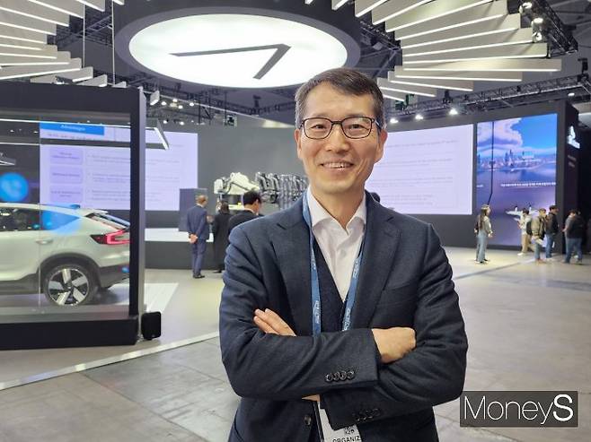 강남훈 한국자동차산업협회 회장은 어진 전시회를 하나로 묶어야 한다고 강조했다. /사진=박찬규 기자