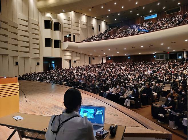 2023년 3월 30일 서울대 강연 현장 [매그PR 제공]