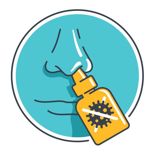 코로나바이러스(SARS-CoV-2)에 노출되기 4시간 전 스프레이로 코에 뿌려주면 코로나19 감염을 막아줬고 감염 후 4시간 내에 사용하면 치료 효과까지 보였다. [사진=게티이미지뱅크]