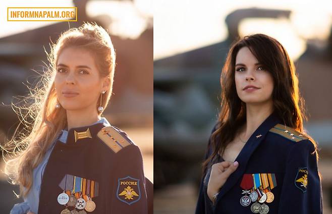 남편의 사기 진작을 위해, '깜짝 사진'을 찍은 러시아 공군 조종사 아내들/Inform Napalm