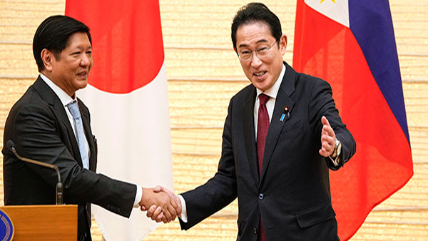 기시다 일본 총리와 마르코스 필리핀 대통령 [사진 제공: 연합뉴스]