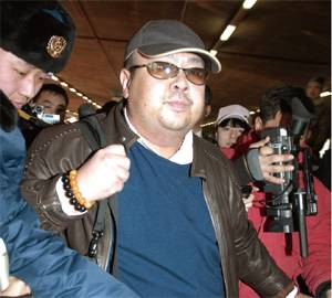 김정은 북한 국무위원장의 이복형 김정남 ⓒAP=연합