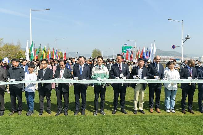 순천만정원박람회 개장 [순천만정원박람회조직위 제공. 재판매 및 DB 금지]